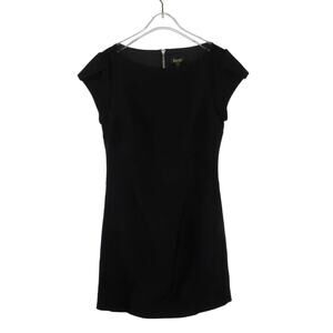 LAUNDRY By Shelli Segal Black High Neck Mini Formal Dress Size 4